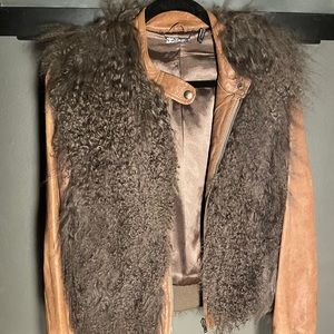 LINE - Mongolian sheep leather jacket